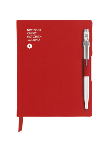 Записная книжка Caran d'Ache Office A6 Red/White (8491.453)