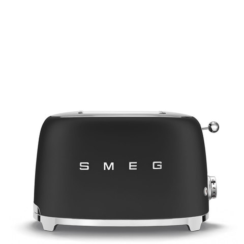 Тостер Smeg Стиль 50-х годов для 2 тостов черный матовый
