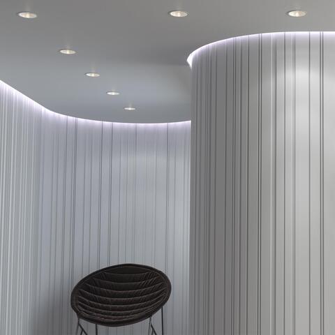 Встраиваемый светодиодный светильник Novotech KNOF 358690, IP20 LED 4000К 10W 100-265V