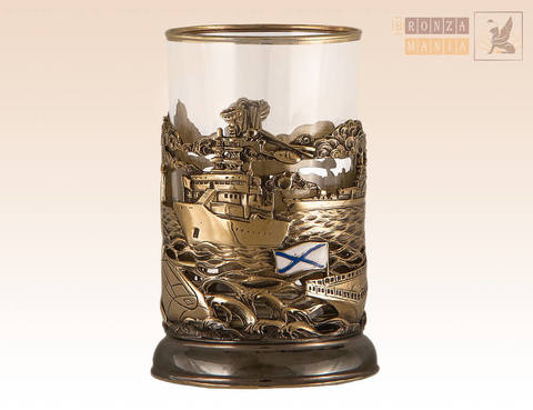 подстаканник Морской флот