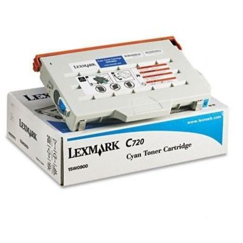 Картридж для принтеров Lexmark C720 голубой (cyan). Ресурс 7200 стр (15W0900)