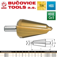 Сверло конусное 36-50мм L87мм S=13мм HSS TiN Bucovice(CzTool) 547500
