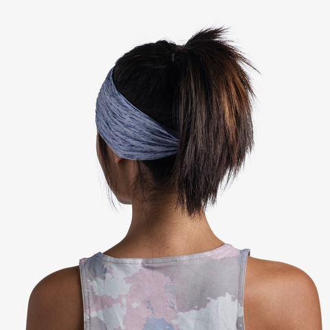 Картинка повязка Buff headband ellipse coolnet Lavender Blue Htr - 5