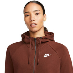 Женская толстовка Nike Sportswear Essential Hoodie FZ Fleece W - bronze eclipse/white