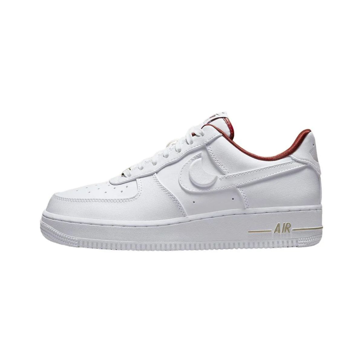Nike Air Force 1 Low 07 SE Just Do It Summit White Team Red 5 490 Eternal Freedom