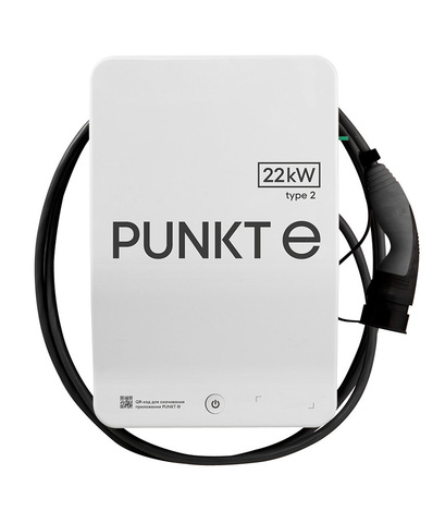 Зарядная станция PUNKT E Schneider Electric Smart Wallbox 22 kW
