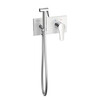 Teska BTK6410W Встраеваемый смеситель c гигиеническим душем Elsa, белое стекло