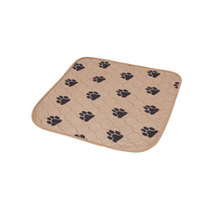 ZooOne пелёнка впитывающая многоразовая бежевая 53*53 см