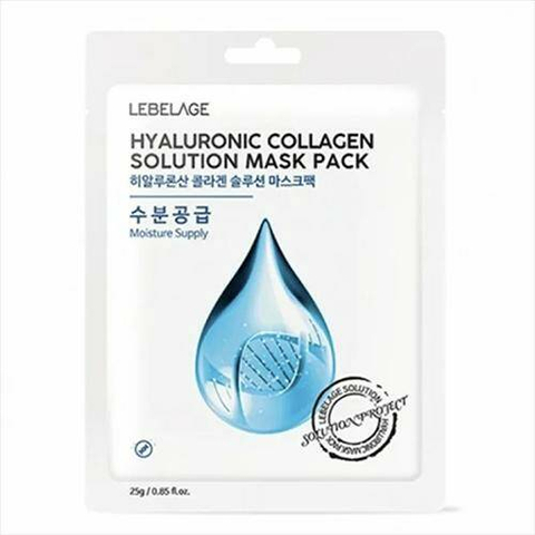 Lebelage Маска тканевая Lebelage Hyaluronic Collagen Solution Mask