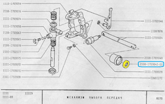 САЛЬНИК ШТОКА КПП ОКА, 08