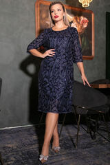 Платье Объятие ночи (синее) П11564 LT Collection