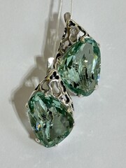 Юкон ( серьги из серебра)
