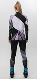 Женский лыжный гоночный комбинезон Nordski Heat Black/Lavender