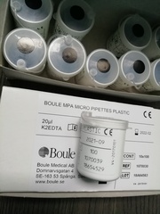 1070039 Капилляры 20мкл End-to-end (энд-ту-энд) 100штуп Boule Medical AB, SwedenБоуль Медикал АБ, Швеция