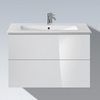 DURAVIT L-Cube Тумба подвесная 820х481 мм цвет белый глянец 022 (для раковины 233683) LC624102222