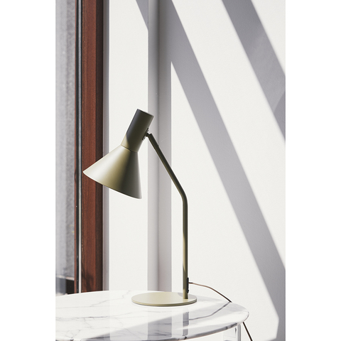 Лампа настольная Lyss, 50х25хØ18 см, оливковая матовая