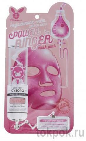 Тканевая маска для лица Elizavecca Hyaluronic Acid Water Deep Power Ringer mask, 23 мл