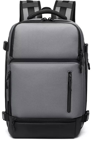 Картинка рюкзак городской Ozuko 9405l Grey - 1