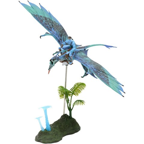 Игрушка Аватар Мир Пандоры - фигурки Джейк Салли и Банши Avatar 2 Mcfarlane