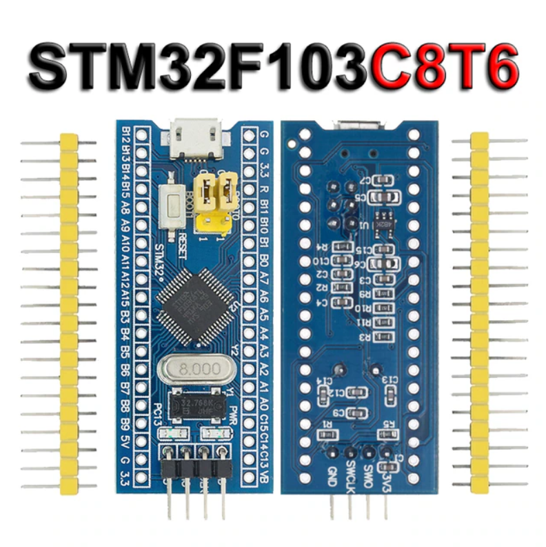 Отладочная плата STM32F103C8T6 Blue pill в Москве/YourDuino.ru