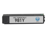 Совместимый картридж L0R13A 981 макс. емкости для HP PageWide 556/558 16K Cyan