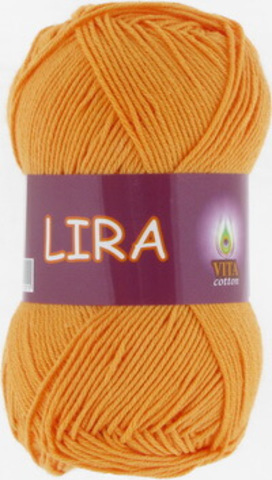 Пряжа Lira (Vita cotton) 5034 Желток