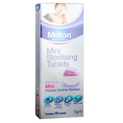 Milton, таблетки для стерилизации. Упаковка 50 шт.