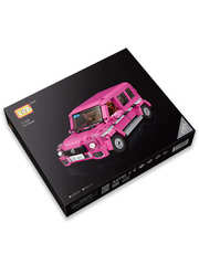 Конструктор LOZ mini Розовый внедорожник 652 детали NO. 1129 Pink SUV Car model