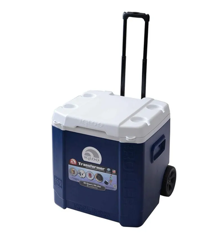 Термоконтейнер Igloo Transformer 60 Roller MID-BLUE (изотермический, 56л)