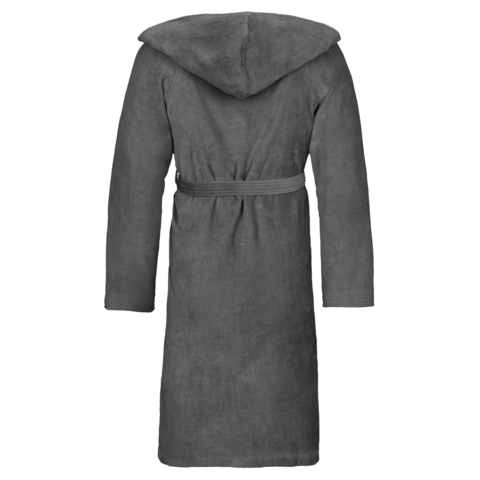Халат велюровый Vossen Texas flanel 740 серый