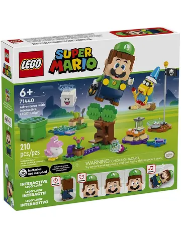 Конструктор Super Mario 71440 Приключения с Луиджи