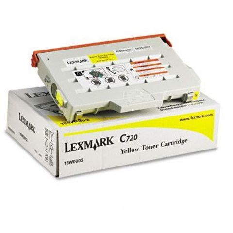 Картридж для принтеров Lexmark C720 желтый (yellow). Ресурс 7200 стр (15W0902)