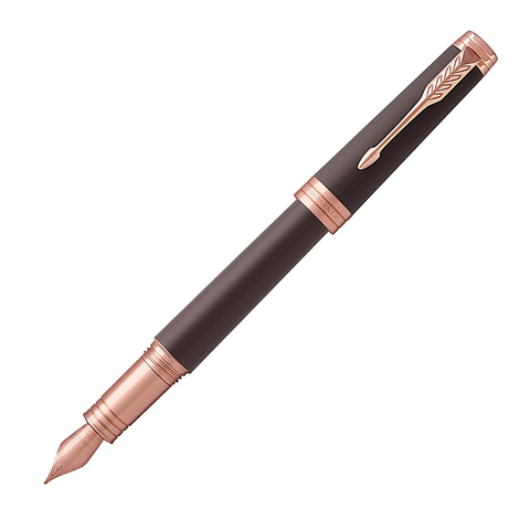 Ручка перьевая Parker Premier, Brown PGT, F (1931405)