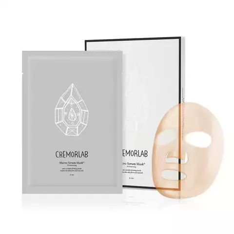 Лифтинг Маска Из Биоцеллюлозы — 3D Обновление Cremorlab Macro Serum Mask 3D Renewing