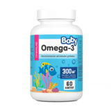 Детская Омега-3, Omega-3 Baby, Chikalab, 60 ампул 1