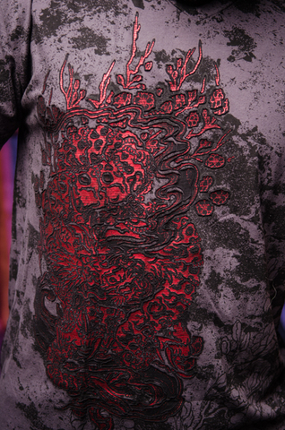 Affliction | Футболка мужская Mosher Warriors A228083 спина