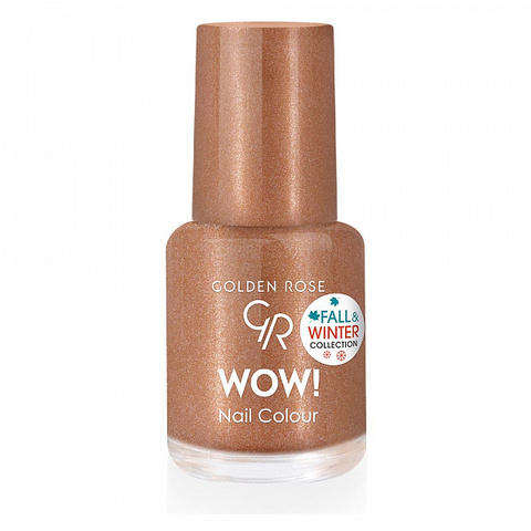 Golden Rose Лак  WOW! Nail Color тон 309  6мл  FALL&WINTER COLLECTION
