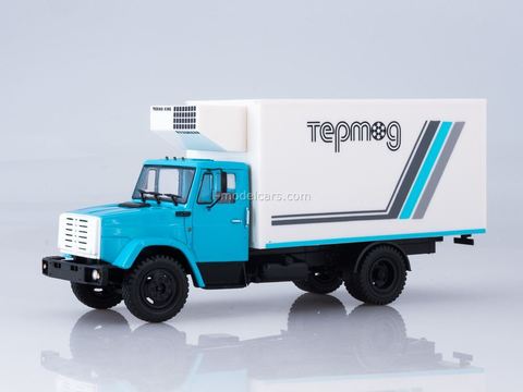 ZIL-4331 Refrigerator blue-white 1:43 Our Trucks #32