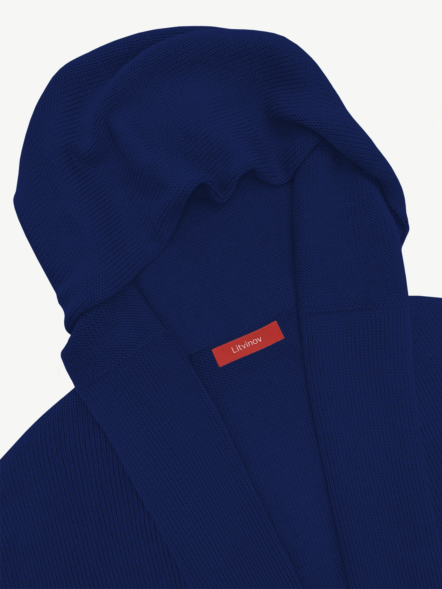 Кардиган с капюшоном из экохлопка