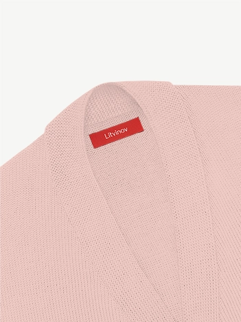 Кардиган с пуговицами из мягкой шерсти