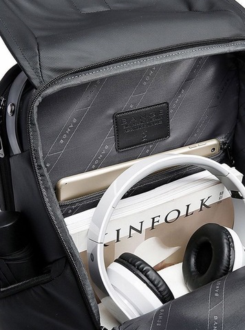 Картинка рюкзак городской Bange BG-2581 Black - 15