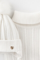 комплект  для девочки  КВ 22013/ш/белый