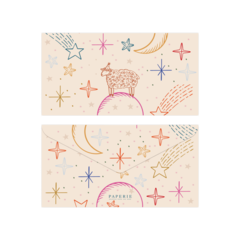 Открытка-конверт, Барашек, 9*17 см, 1 шт.