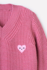 джемпер  для девочки  КВ 30118/ш/брусника