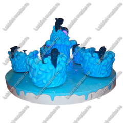 Электрическая карусель детская 4KIDS "Морское путешествие"