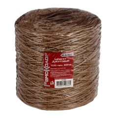 51-4-500 Шпагат джутовый 1120текс, 500м РемоКолор