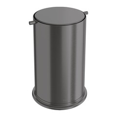 Boheme 10916-GM Ведро для мусора с вращающейся крышкой Gun Metal фото