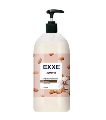 EXXE Жидкое крем-мыло «Миндаль» питательное 1л