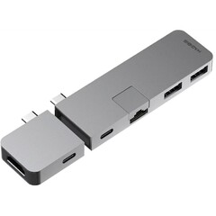 USB- разветвитель HAGiBiS MC1L Type- C Data Hub Adapter