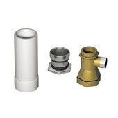Сифон с переливной трубкой Angelo Po KSV25P